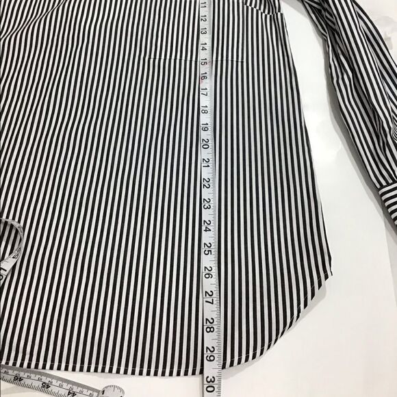 Robert Rodriguez Cold Shoulder Stripe Top NWT SZ 6 - Picture 6 of 8